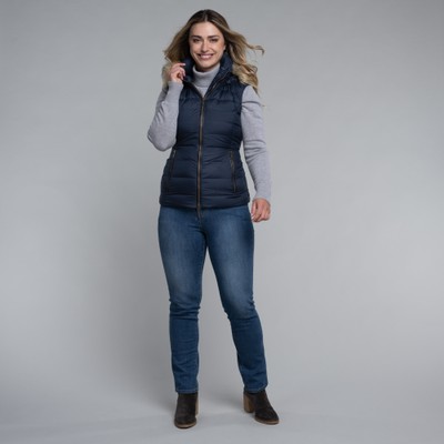 extra long ladies gilet