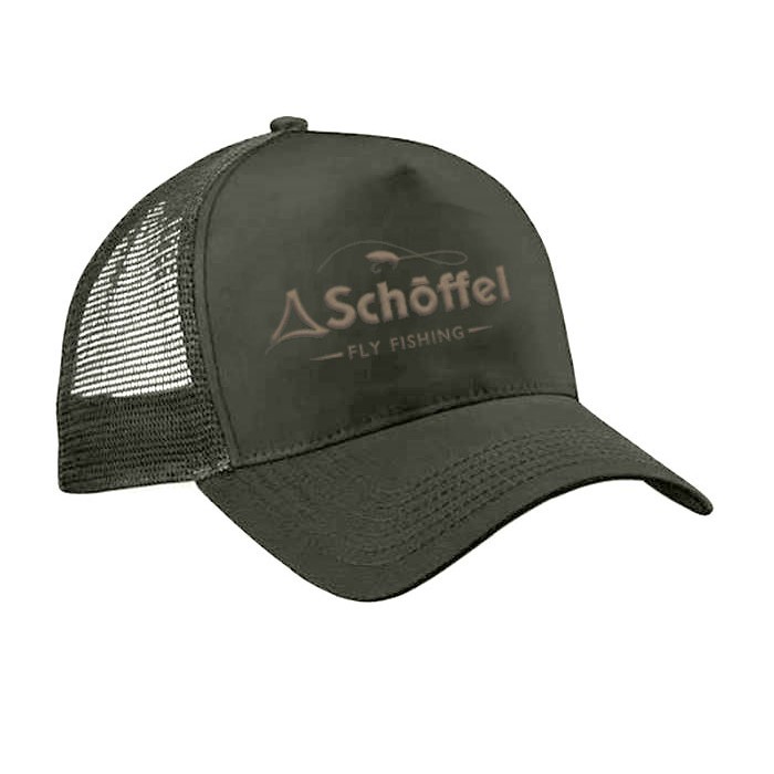 Fly Fishing Trucker Cap in Green | Schoffel